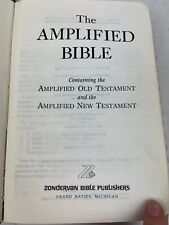 Zondervan amplified bible for sale  Grand Rapids