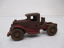 Vtg Antique Cast Iron Kenton Toy Ohio Semi Truck Cab Only Red As Is for sale  Shipping to South Africa