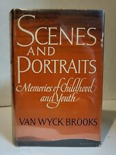 Van Wyck BROOKS/Escenas y Retratos Memorias de la Infancia y la Juventud 1a 1954 segunda mano  Embacar hacia Mexico