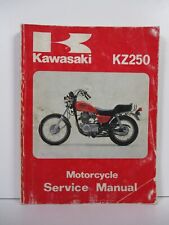 Usado, Manual de reparación de motocicleta individual Kawasaki KZ 250 - C1 D1 G1 manual de servicio segunda mano  Embacar hacia Argentina