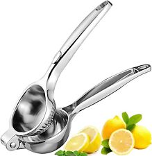 Lemon Squeezers Juicer Manual Press Stainless Steel Lime Citrus Fruit Extractor for sale  Shipping to South Africa