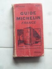 Guide michelin 1930 d'occasion  Rennes-