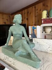 Vintage Mold? Plaster? Woman Sculpture MCM Statue 10 Lbs! for sale  Shipping to South Africa