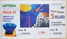 Lotteria italia 1998 usato  Lacchiarella