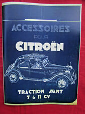 Citroen traction catalogue d'occasion  Caderousse