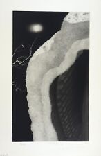 Used, TANAKA RYOHEI "Tranquil Night #1" Japanese Etching Print Art for sale  Shipping to South Africa