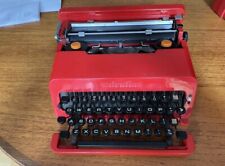 Valentine olivetti typewriter for sale  MITCHAM