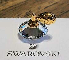 Swarovski Crystal Memories, Gold Plated Miniature Perfume Atomizer Figurine, Box for sale  New Lenox