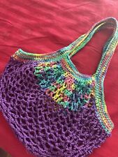 Crochet mesh bag for sale  Shipping to Ireland