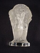 Vaso de vidro transparente estilo lalique estilo Hoffmann nus art déco década de 1930, usado comprar usado  Enviando para Brazil