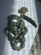 Vintage necklaces jade for sale  VENTNOR