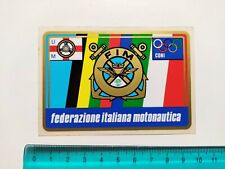 Adesivo fim federazione usato  Italia