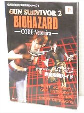 BIOHAZARD Gun Survivor 2 Code Veronica Guide PlayStation 2 Book Japan 2001 FT23 comprar usado  Enviando para Brazil