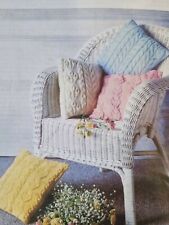 Set aran cushion for sale  ACCRINGTON