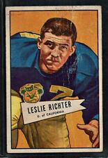 1952 Bowman Small Football Los Ángeles Rams Les Richter Hof tarjeta de novato radiocontrol *61* segunda mano  Embacar hacia Argentina