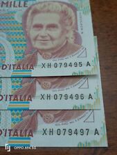 Lotto banconote consecutive usato  Manfredonia