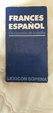 DICCIONARIO ESPANOL FRANCES EDICION BOLSILLO LEXICON SOPENA 1987 PAG 198, usado segunda mano  Embacar hacia Argentina