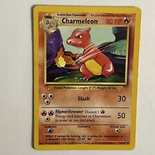 Pokémon TCG Charmeleon Conjunto Base 24/102 Regular Ilimitado Incomum LP Cartão Único comprar usado  Enviando para Brazil
