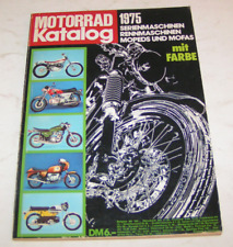 Motorradkatalog 1975 ausgabe gebraucht kaufen  Jever
