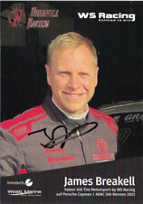 Autogramm, James Breakell – GiTi Racing - Porsche Cayman - 24h Nürburgring 2023 comprar usado  Enviando para Brazil