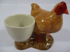 Quail Ceramics Buff Orpington Chicken Design Egg Cup Kitchen Breakfast Dining, used for sale  KENDAL