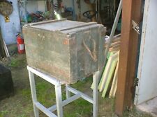 Wooden army box for sale  DIDCOT