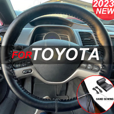 15 "volante de cuero genuíno para Toyota Negro Nuevo faça você mesmo, usado comprar usado  Enviando para Brazil