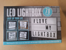 Led lightbox interchangeable for sale  STEVENAGE