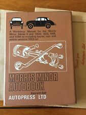 Morris minor autobook for sale  BRAINTREE