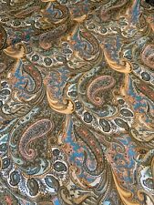 Multicoloured sheer paisley for sale  NORWICH