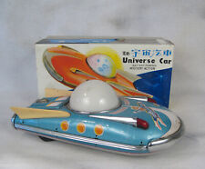 Vintage Tin Battery Powered Universe Car Toy in Original Box Made in China, used for sale  Shipping to South Africa