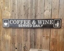 Coffee wine served for sale  Hutchinson