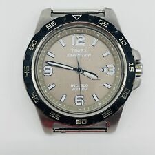 Relógio Timex Expedition masculino 40mm tom prata Indiglo analógico WR50M nova bateria, usado comprar usado  Enviando para Brazil