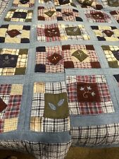 Patchwork quilt queen for sale  Shipping to Ireland