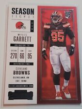 Panini Contenders Rookie #44 MYLES GARRETT 2017.  MARROMS - 1 vez taxa S/H comprar usado  Enviando para Brazil