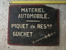 Pancarte matériel automobile d'occasion  Clermont-en-Argonne