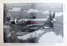 Ww2 hawker tempest for sale  SIDCUP
