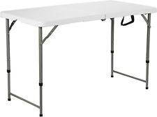 Folding Trestle Table 4ft Heavy Duty Trestle Picnic ANJI DEPOT for sale  Shipping to South Africa