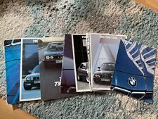 Bmw series. range.brochures for sale  PONTYPRIDD