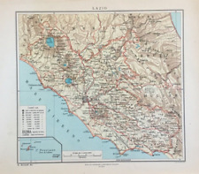 Tavola geografica cartina usato  Tivoli