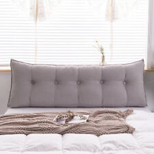 2020 grande encosto cama cabeceira longa travesseiro cama almofada cama de casal casa comprar usado  Enviando para Brazil