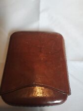 leather cigar case for sale  WALSALL