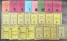 Lote de 25 sinfonias vintage de cordas de piano HAYDN Kalmus~Lea Pocket Scores... comprar usado  Enviando para Brazil