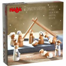 HABA Weihnachtskrippe Krippenspiel Krippe Jesus Holz Weihnachtsg95 gebraucht kaufen  Berlin