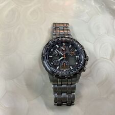 Relógio de quartzo Citizen masculino Eco-Drive WR200 45mm - NÃO FUNCIONA (J) #605, usado comprar usado  Enviando para Brazil