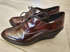 Clarks brogues oxblood for sale  GREAT YARMOUTH