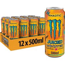 Monster khaotic 500ml for sale  LEICESTER