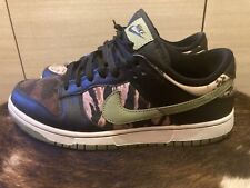Used, Nike Dunk Low 'Crazy Camo' Sized UK8,EU42,5. for sale  Shipping to South Africa