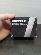Batería alcalina profesional Duracell Procell C12 12 unidades para dispositivo de bajo drenaje segunda mano  Embacar hacia Mexico