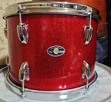 Usado, RARO TAMBOR TOM VINTAGE SLINGERLAND FINALES DE LOS AÑOS 70 5 CAPAS 13X9 ROJO BRILLO SETTOMATIC segunda mano  Embacar hacia Argentina